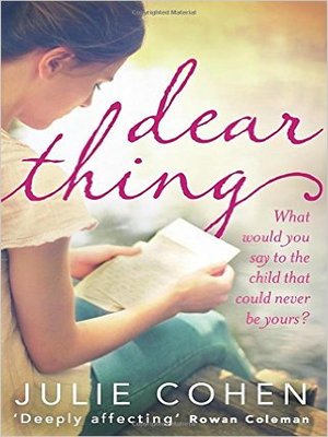 cover image of Dear Thing